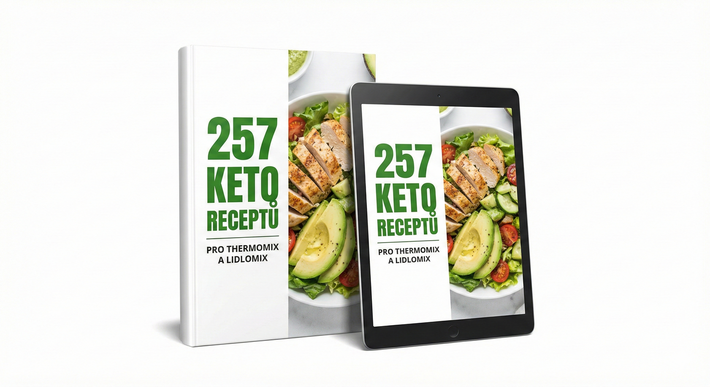 257 Keto Receptů pro Thermomix & Lidlomix (MAX)