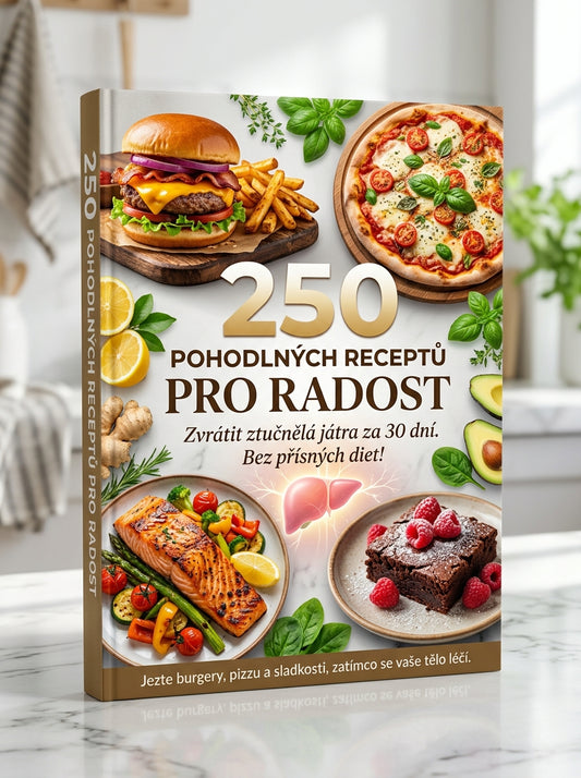 250 LAHODNÝCH RECEPTŮ PRO OČISTU JATER