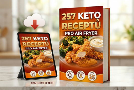 257 Keto Receptů pro Air Fryer